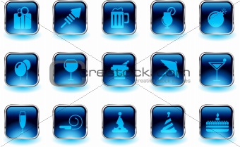 Party and Celebration icons 