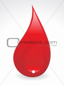 abstract  blood drop 