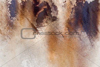 Aqueous Sun - Abstract Rusty Metal Texture