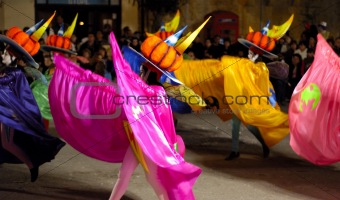 Carnival in Xaghra in Gozo, Malta