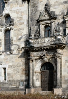 Church Entrance In Leipzig, Germany