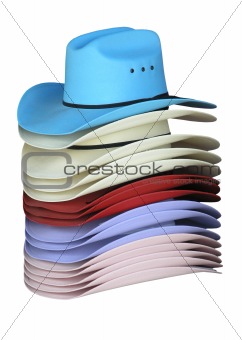 Colourful Cowgirl Hats