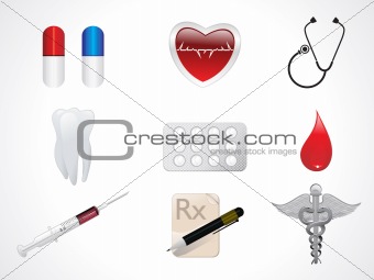 abstract medical icons