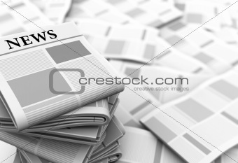 newspapers background