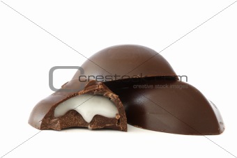 Dark chocolate sweets