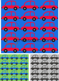 seamless car pattern