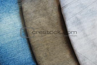 three color jeans pile texture background picture