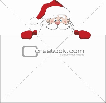 Santa banner