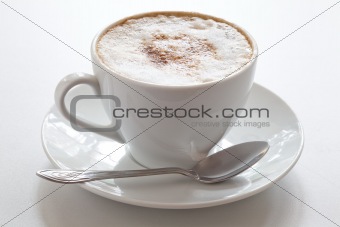 Cup of cappuccino