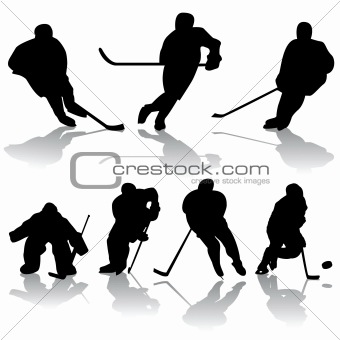 ice hockey players