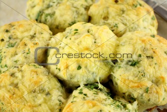 Cheese And Spinach Scones