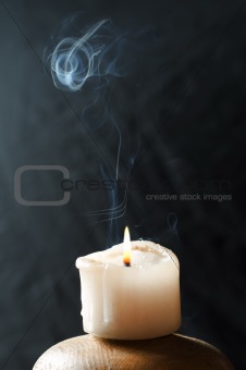 Candle smoke