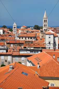 roofs of Zadar