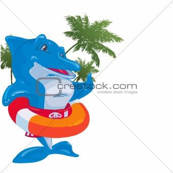 dolphin. Vector illustration   