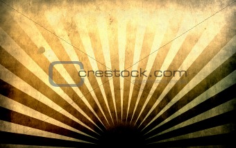 Colorful image with sun beam texture