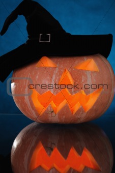  pumpkin in hat