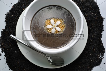 Black Sesame soup