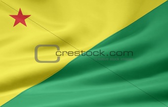 Flag of Acre - Brazil