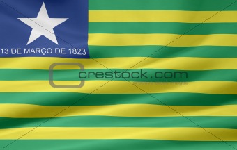 Flag of Piaui Brazil