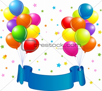 Birthday balloons design