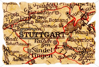 Stuttgart old map