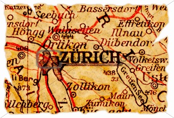 Zurich old map