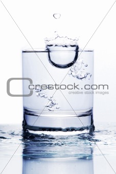glass and water