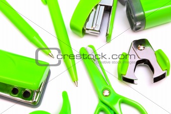Green objects