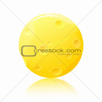 round cheese icon