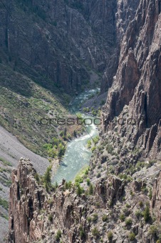 Gunnison River in the Black Canyon