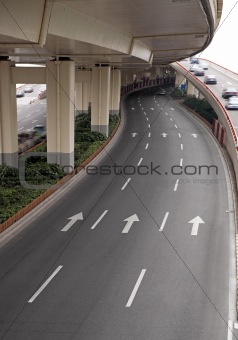 Elevated highway