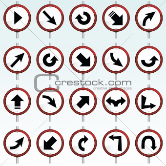 direction signs