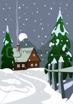 Set elements for Christmas design, vector illustration