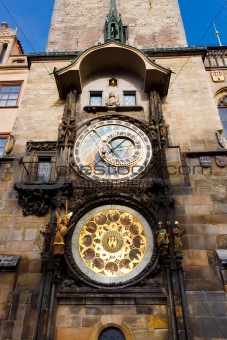 Fascinating old Prague Astronomical Clock -Prague Orloj