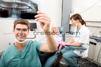 Dentist Teeth X-Ray