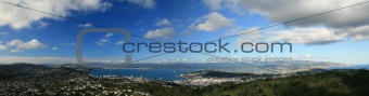 View From Wrights Hill, Wellington, New Zealand