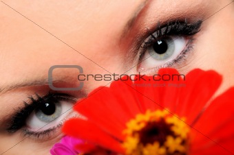 Woman with Beautiful Eyes