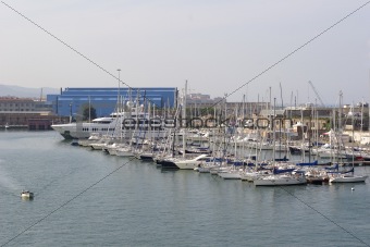 view of Livorno Marina