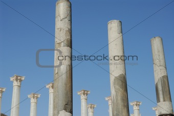 ancient and new columns