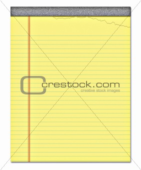 yellow notepad