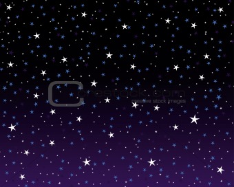 Abstract Christmas stars background