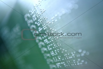 plain braille page abstract