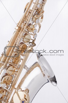 Saxophone Alto Isolated On White