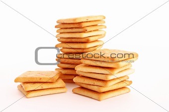 Cookies isolated on white