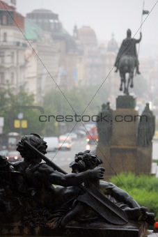 The rain in Prague