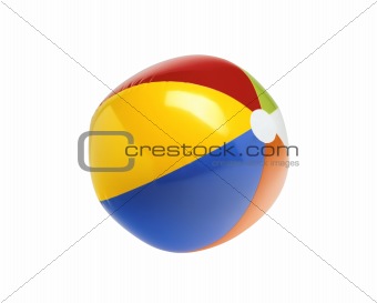 Colorful Ball isolated on white background 