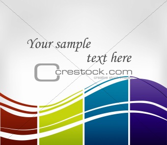abstract color background vector