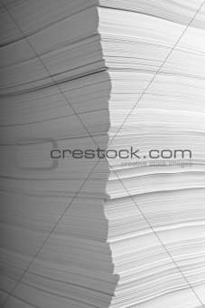 stack of papers documents office business