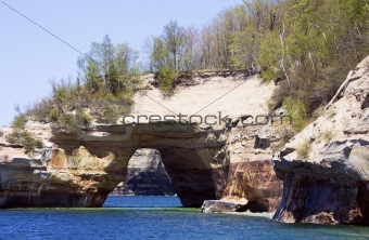 Arch in Pictured Rocks National Lakeshore