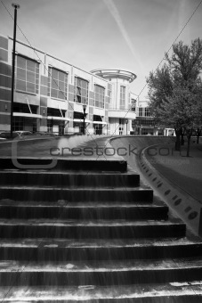 Fountain stairs in Lexington 